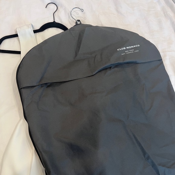 Club Monaco White Tie Back Jumpsuit with original garment bag - Picture 7 of 10